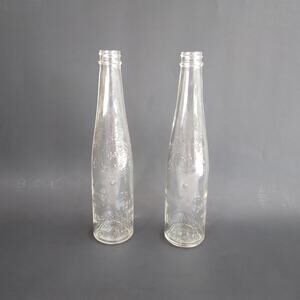 2 Vintage Virginia Dare Wine Bottles Garrett & Co. New York Collectible Vase